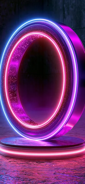 Neon 003 — Neon wallpaper for iPhone 4K lock screen