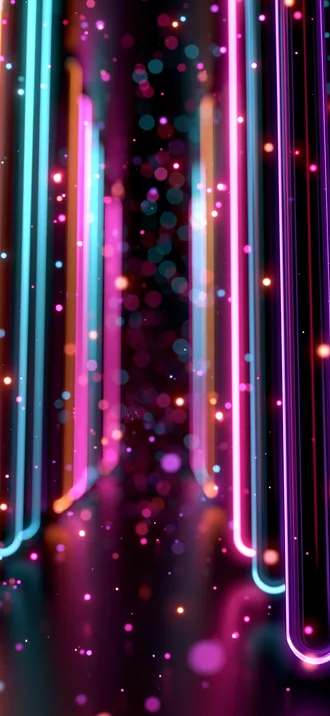 Neon 008 — Neon wallpaper for iPhone 4K lock screen