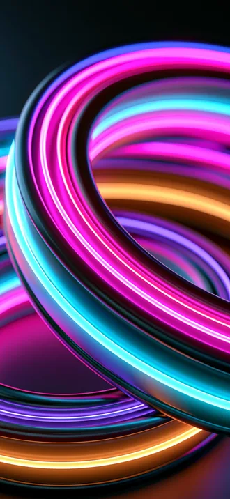 Neon 009 — Neon wallpaper for iPhone 4K lock screen