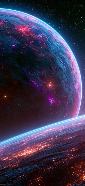 Space 009 — Space wallpaper for iPhone 4K lock screen