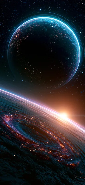Space 017 — Space wallpaper for iPhone 4K lock screen