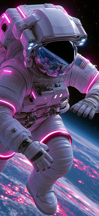 Astronaut space dream wallpapers for iPhone 4K