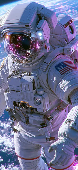 Space Astronaut Dreams 002 — Astronaut Dreams wallpaper for iPhone 4K lock screen