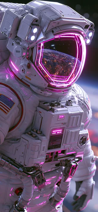 Space Astronaut Dreams 003 — Astronaut Dreams wallpaper for iPhone 4K lock screen