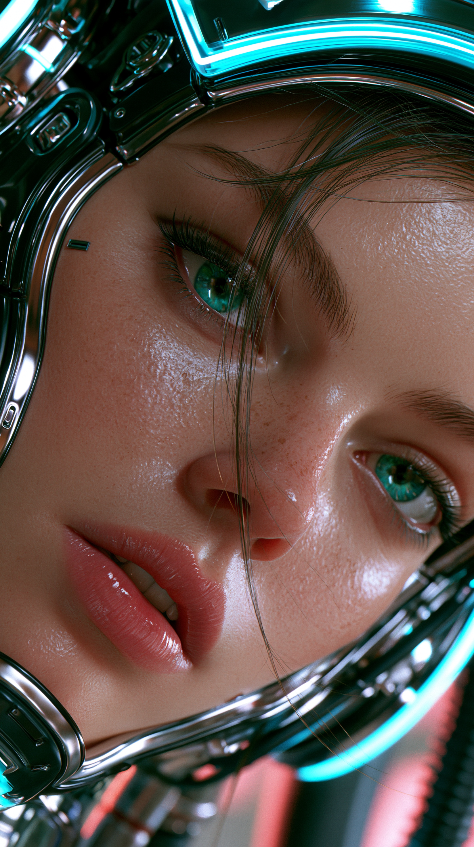 AI Futuristic Girls iPhone wallpapers