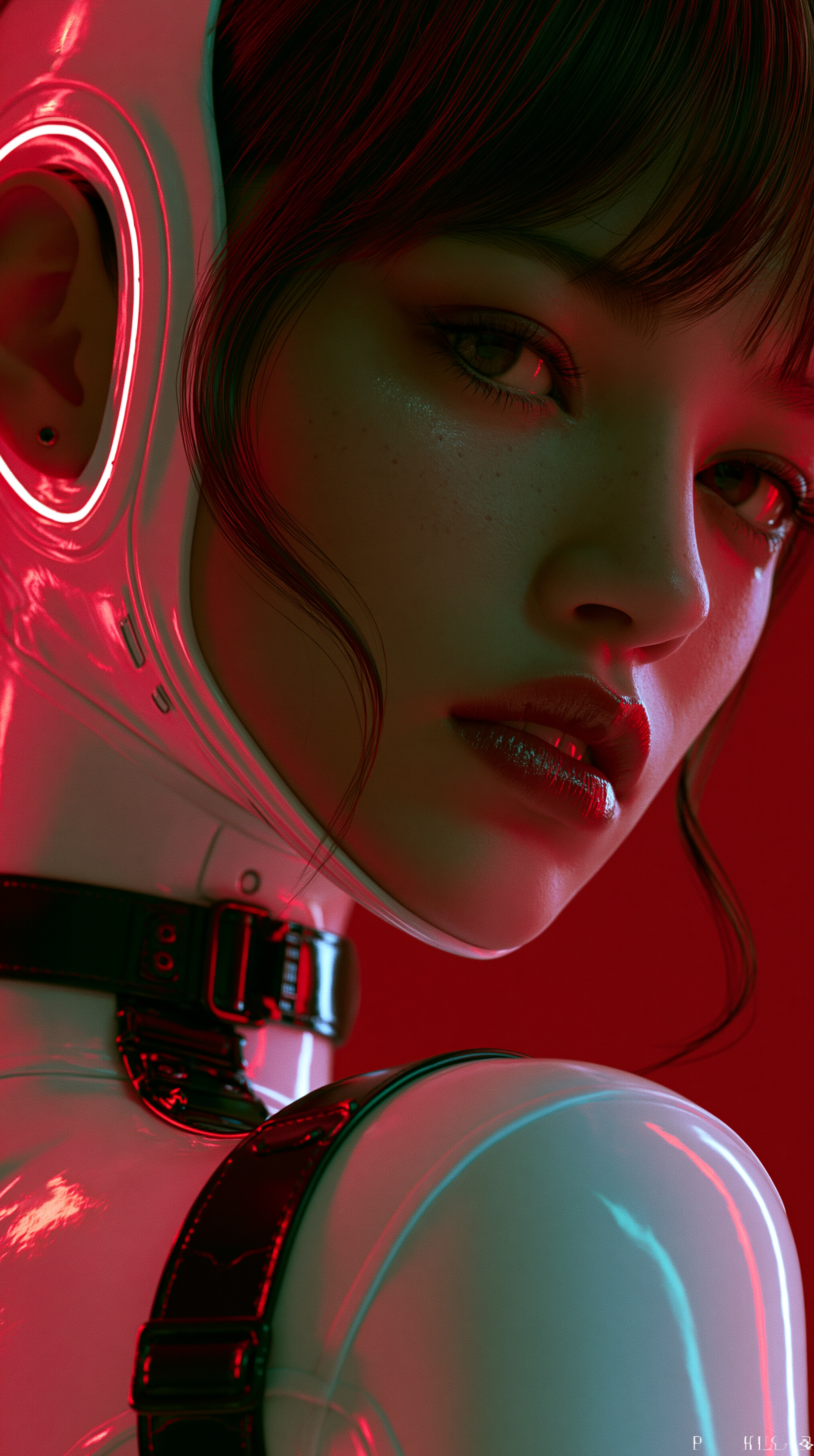 AI Girls iPhone wallpapers
