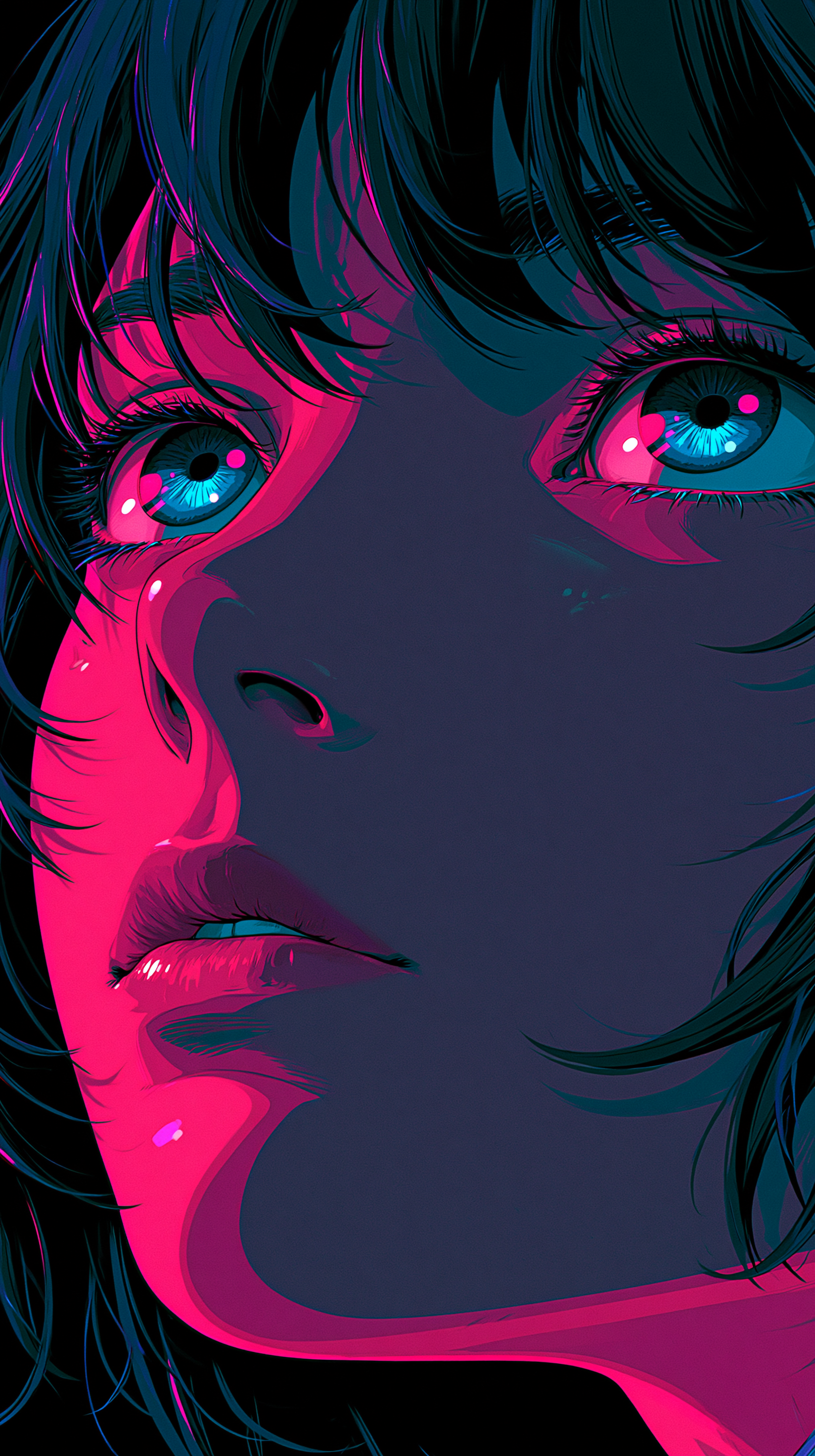 Anime 005 4K wallpaper for iPhone