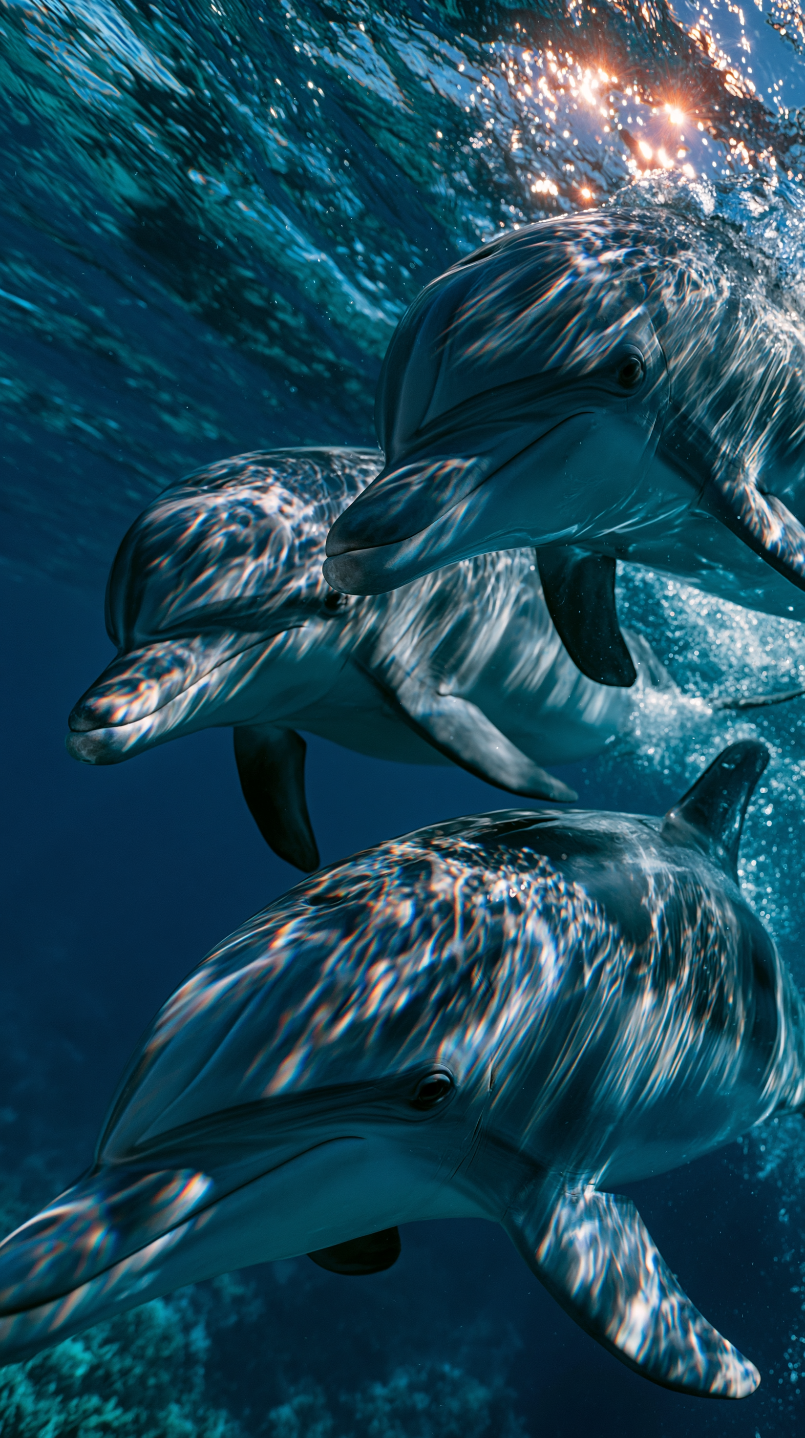 Dolphins iPhone wallpapers