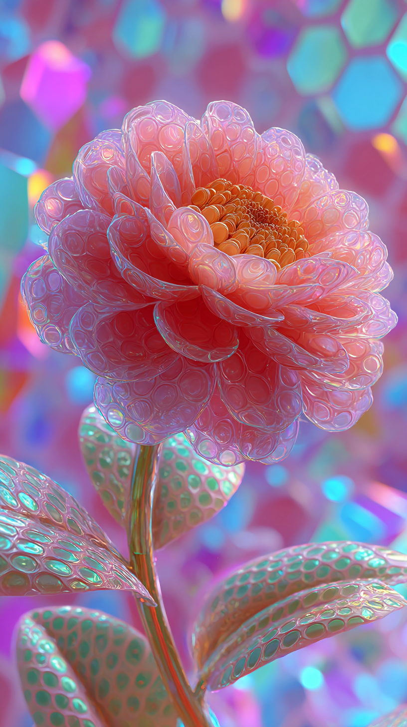 Flowers 002 4K wallpaper for iPhone
